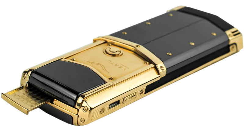 Vertu Signature S Design Steel Gold Ceramic